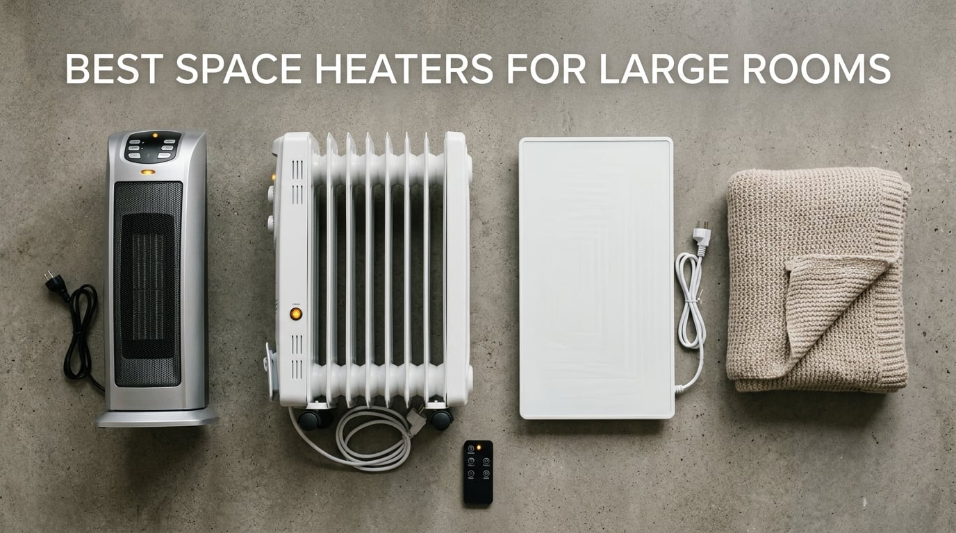 best space heaters for large rooms