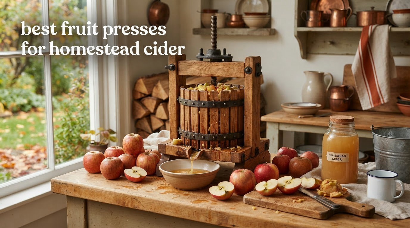 best fruit presses for homestead cider