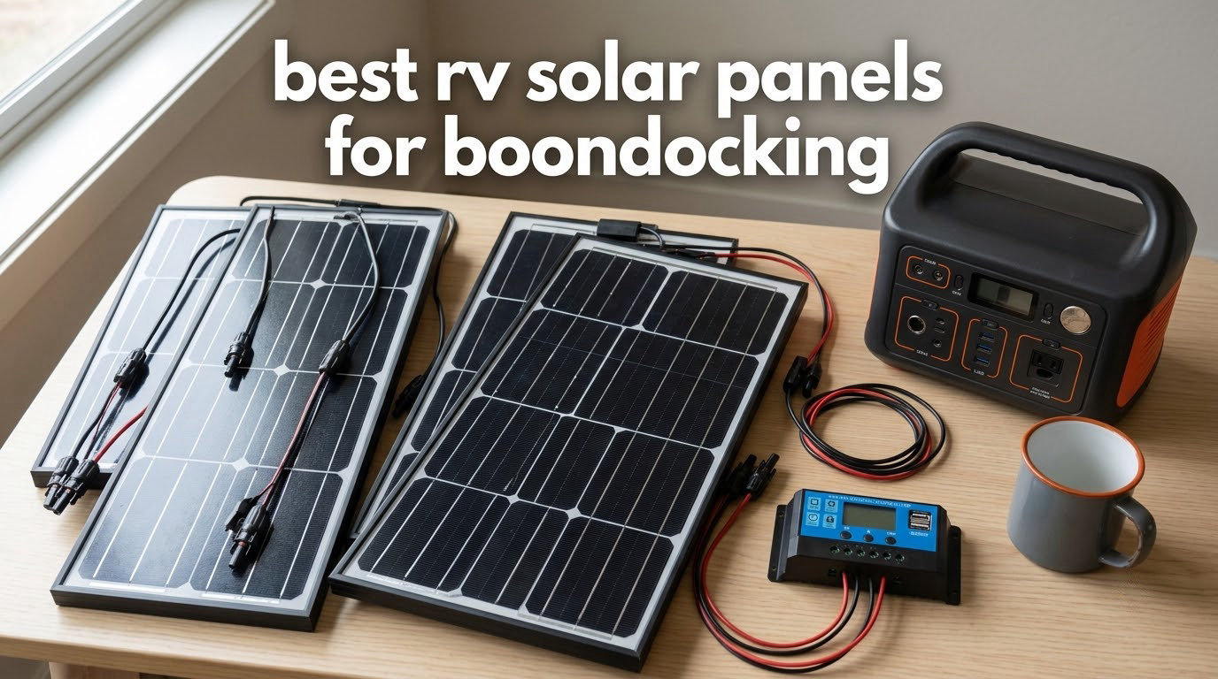 best rv solar panels for boondocking