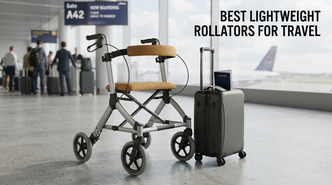 best lightweight rollators for travel