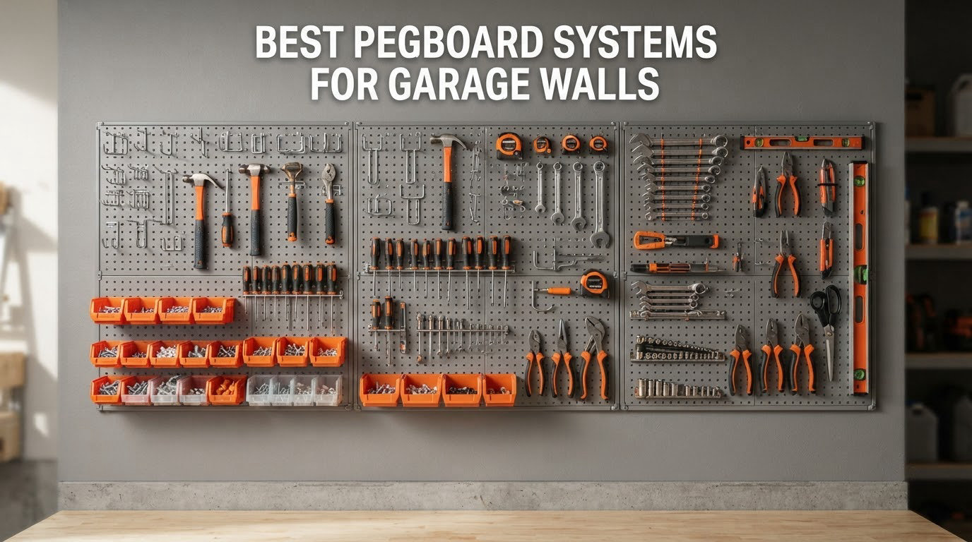 best pegboard systems for garage walls