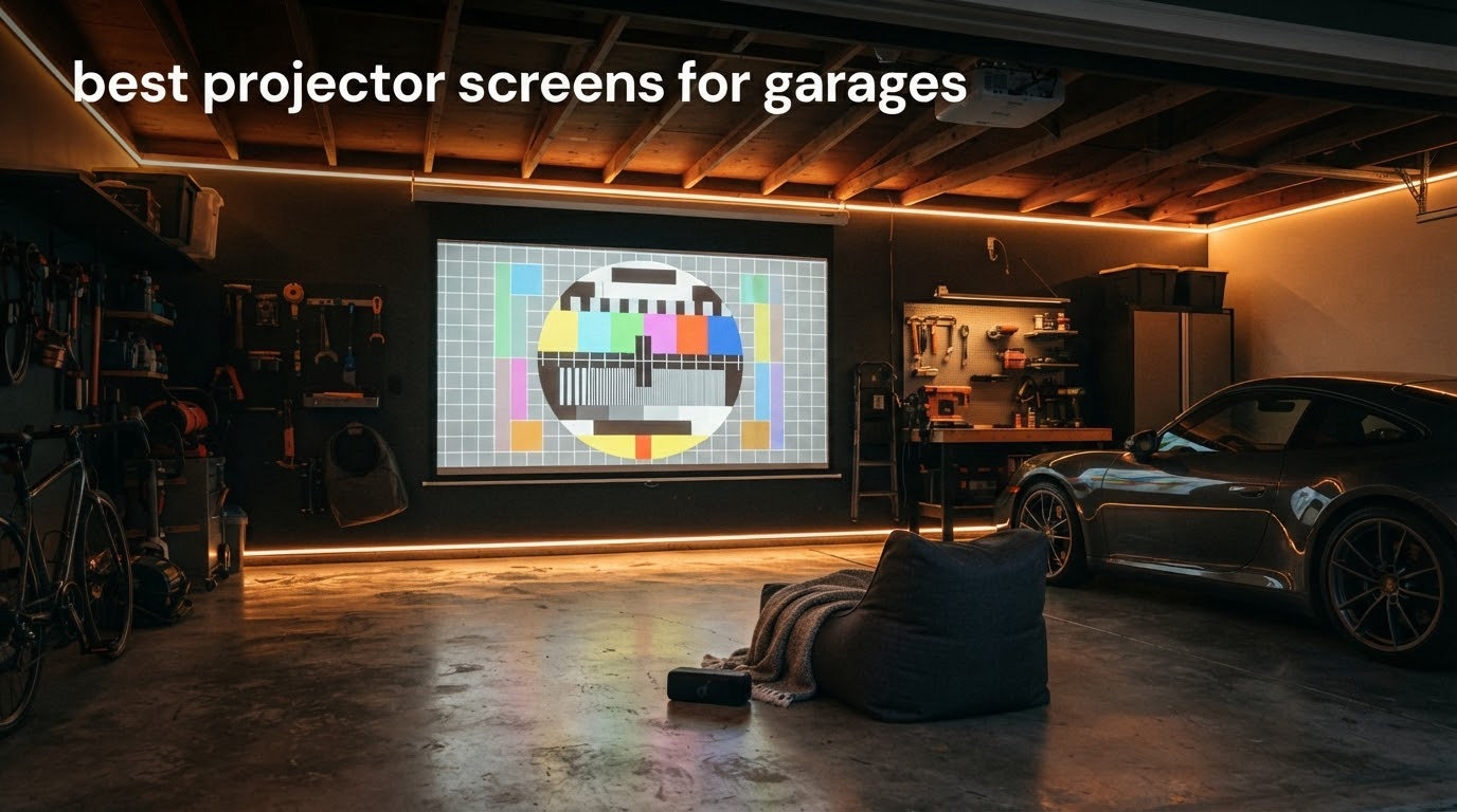 best projector screens for garages