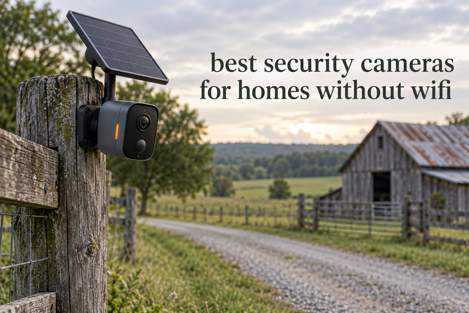 best security cameras for homes without wifi