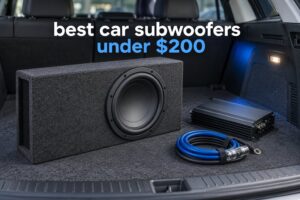 best car subwoofers under $200