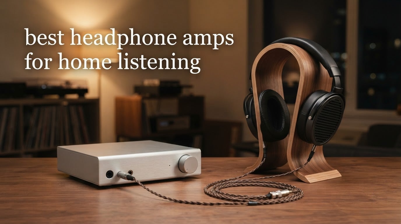 best headphone amps for home listening