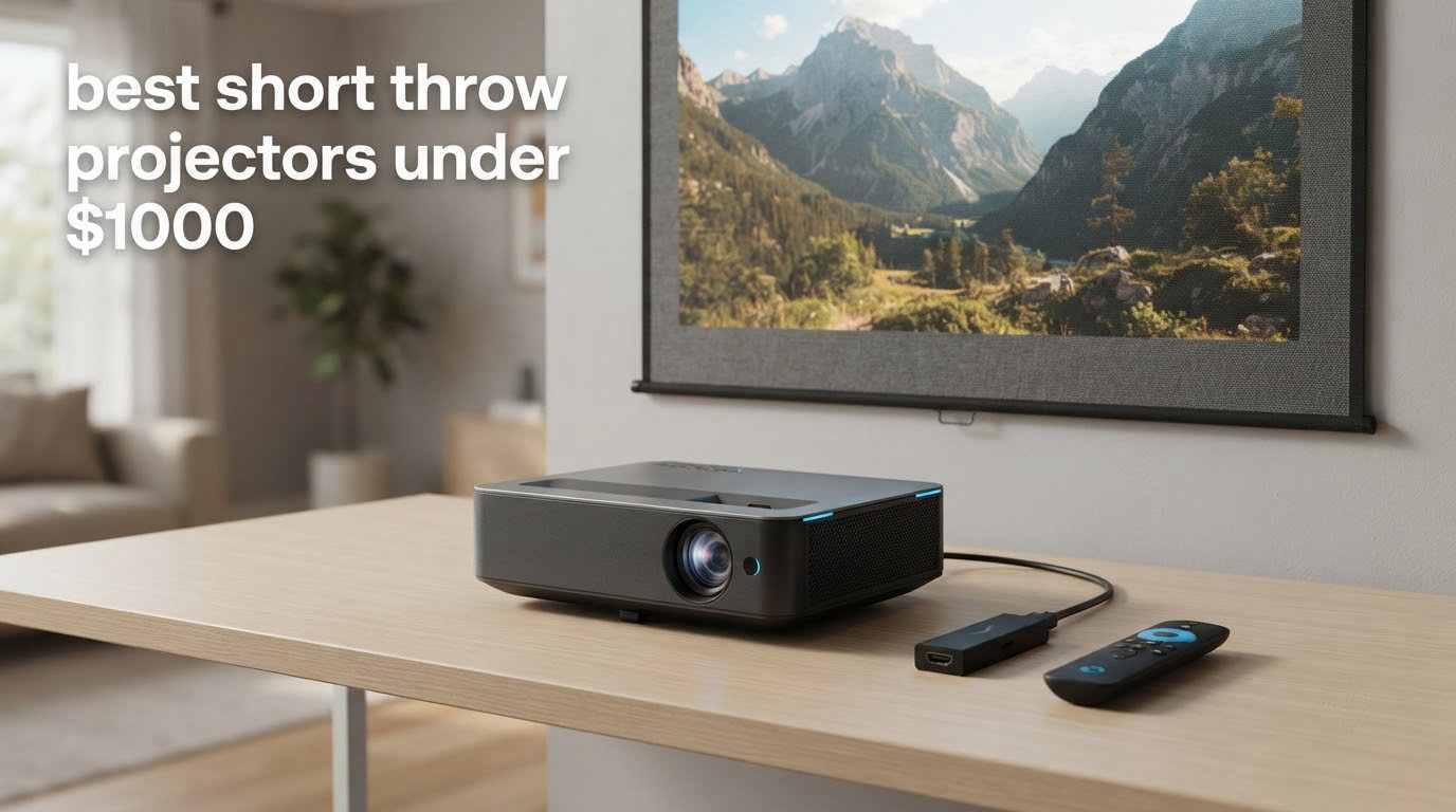 best short throw projectors under $1000