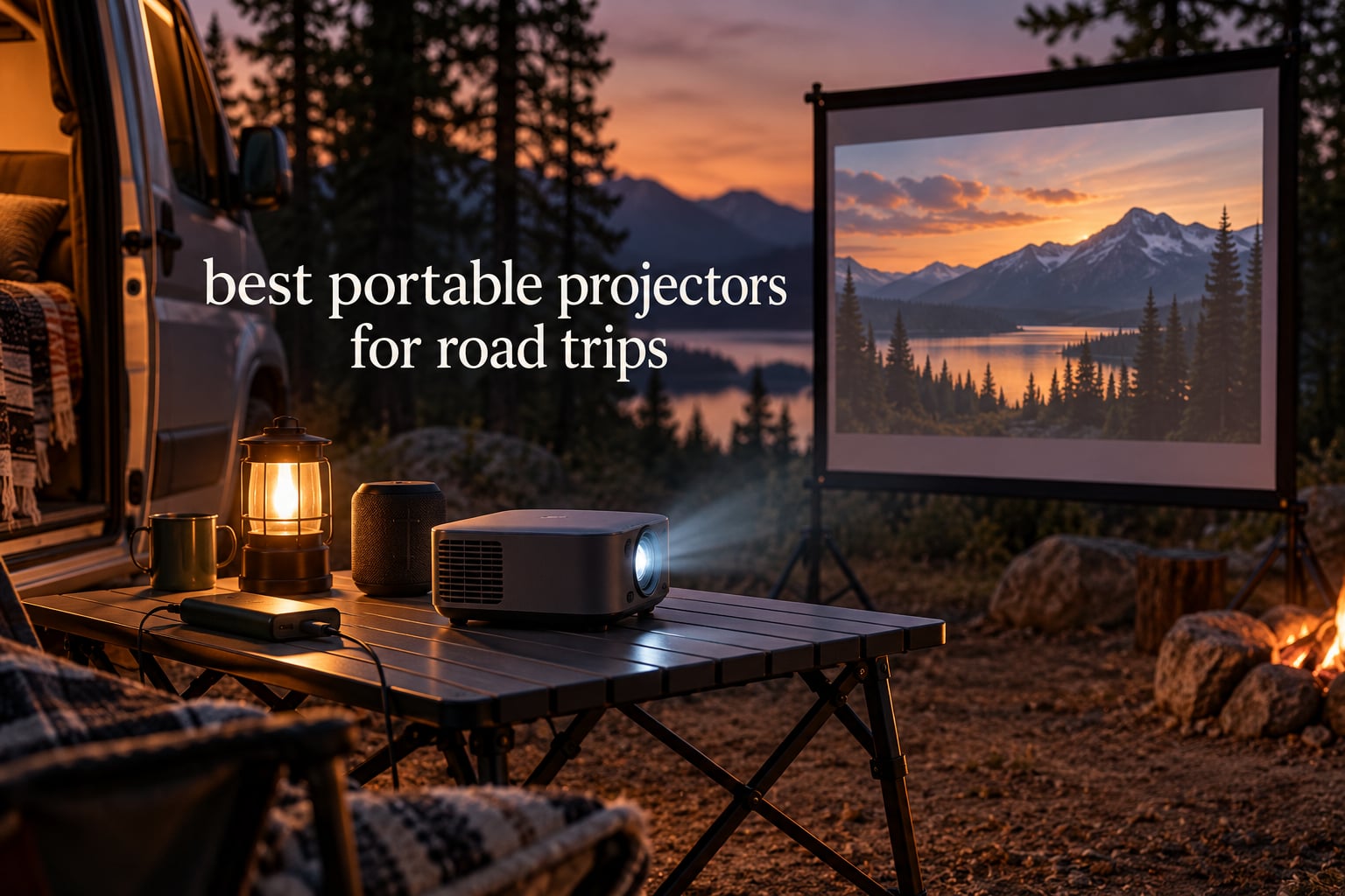 best portable projectors for road trips