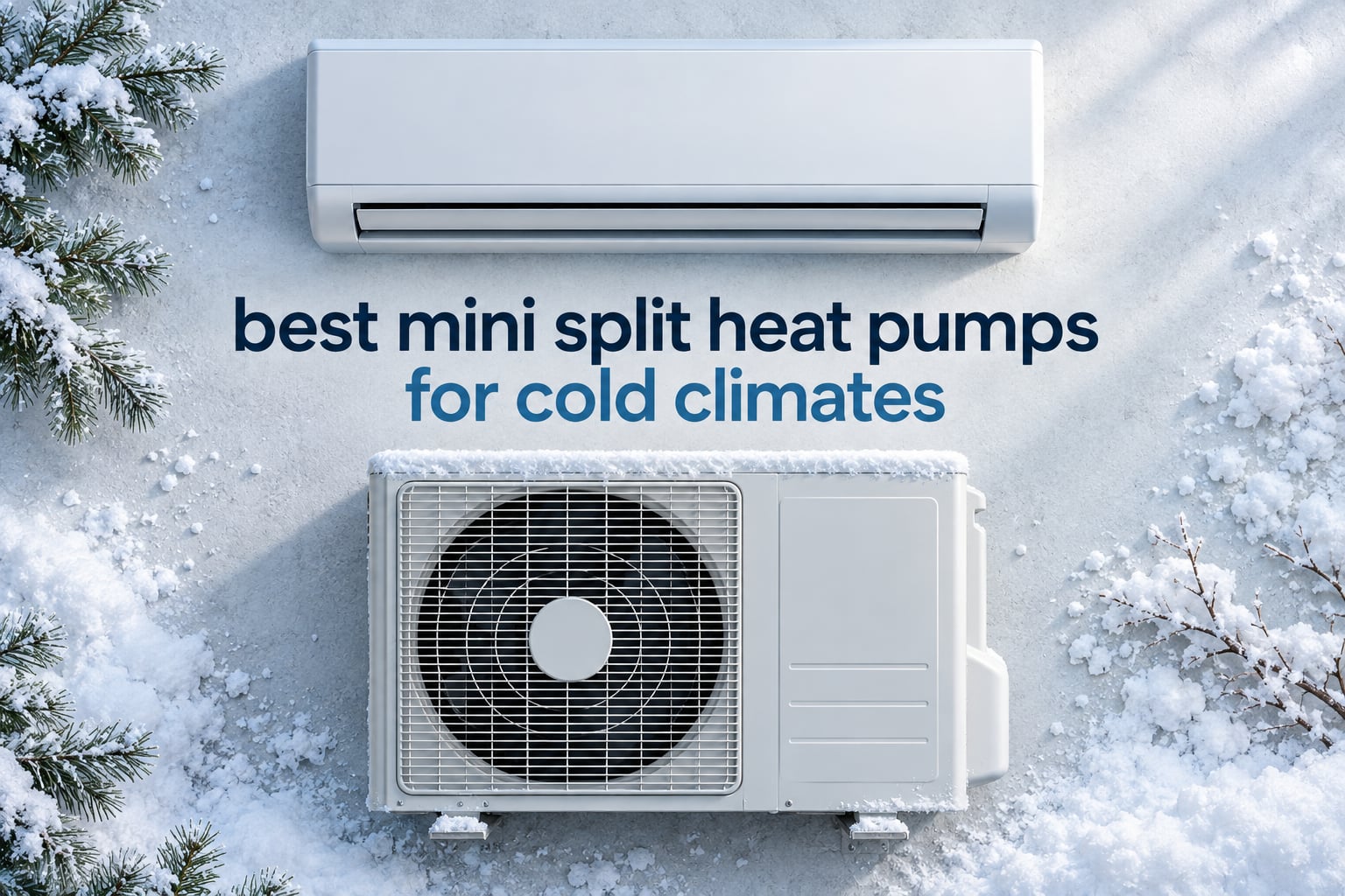 best mini split heat pumps for cold climates