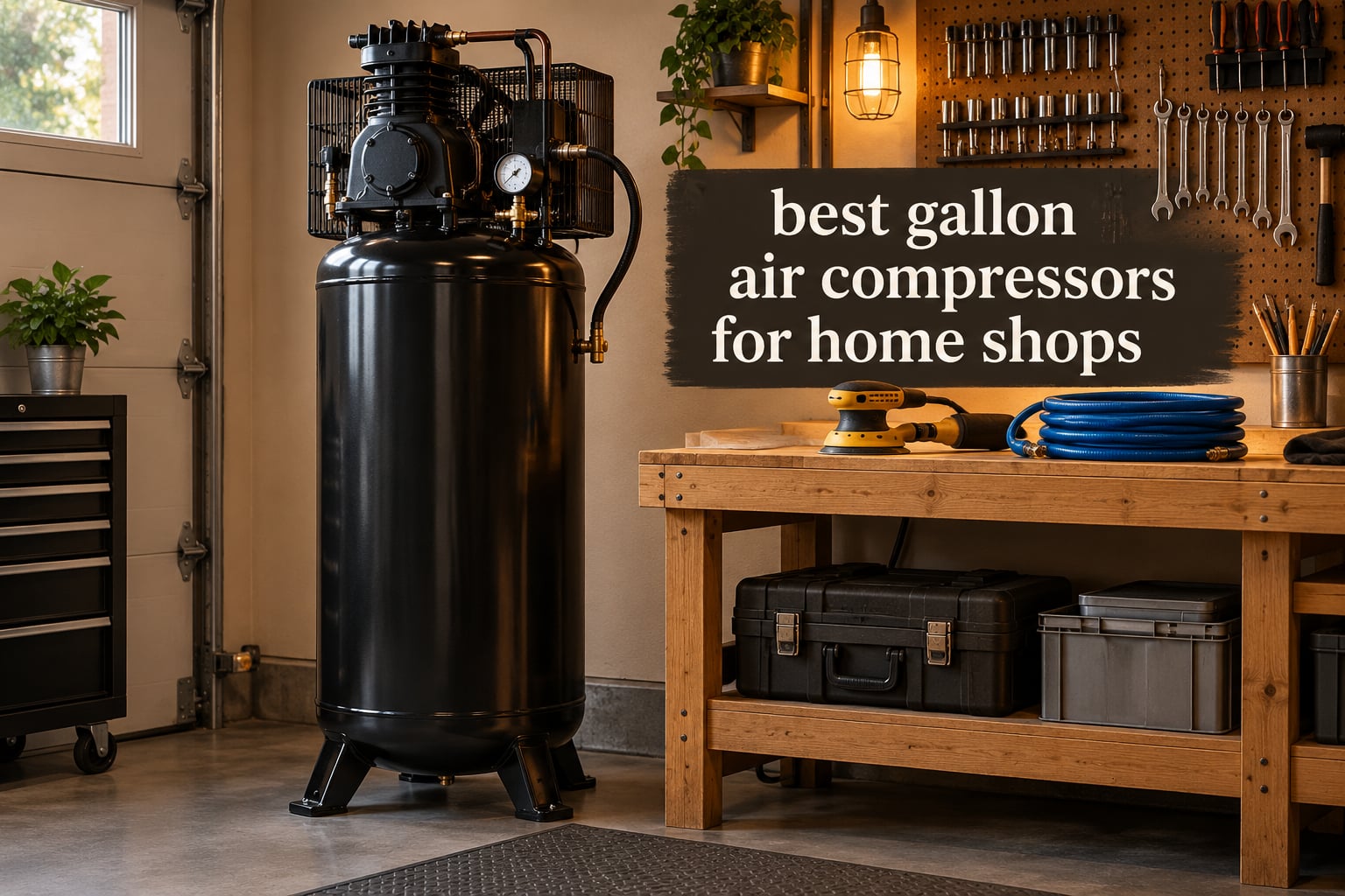 best 60 gallon air compressors for home shops