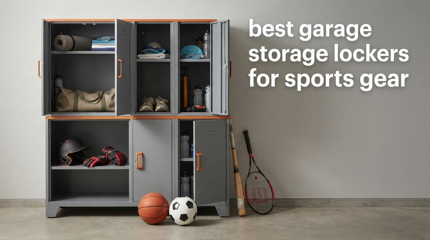best garage storage lockers for sports gear