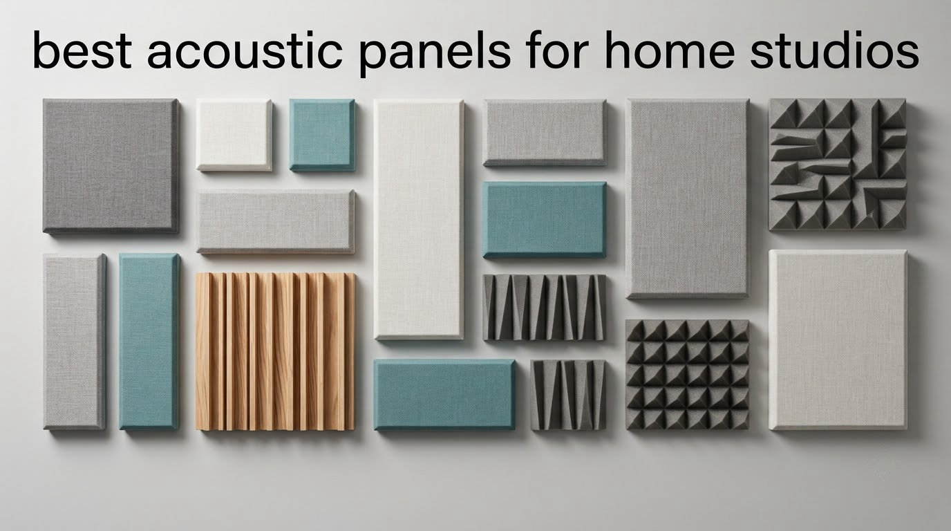best acoustic panels for home studios