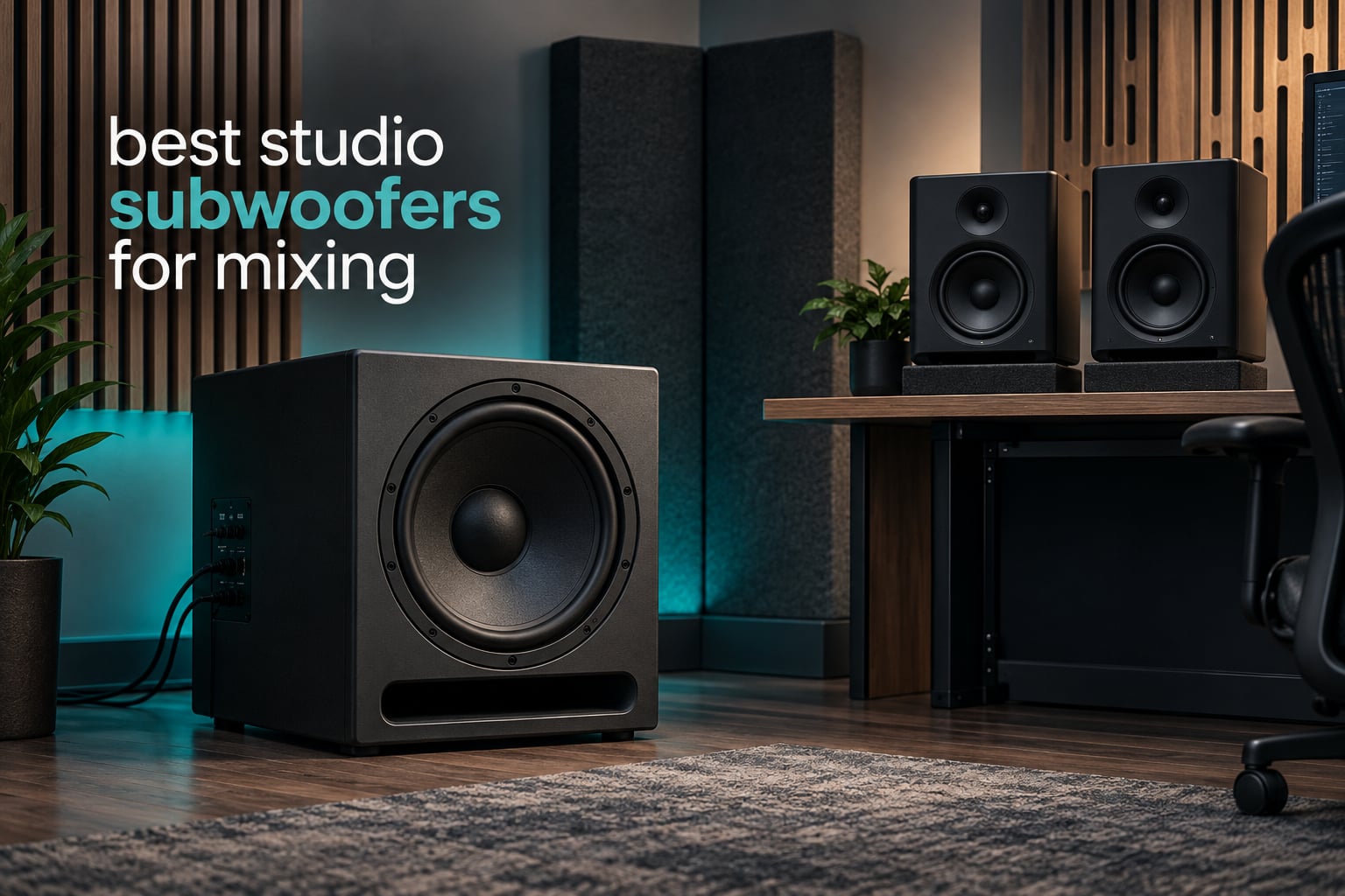 best studio subwoofers for mixing