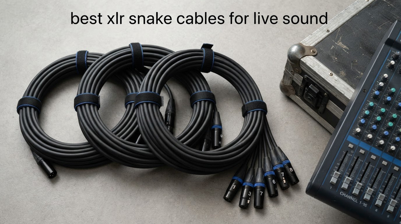 best xlr snake cables for live sound