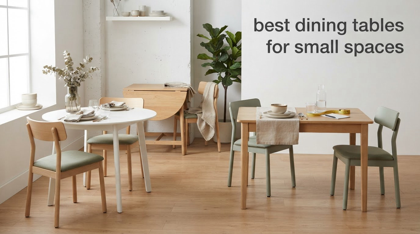 best dining tables for small spaces