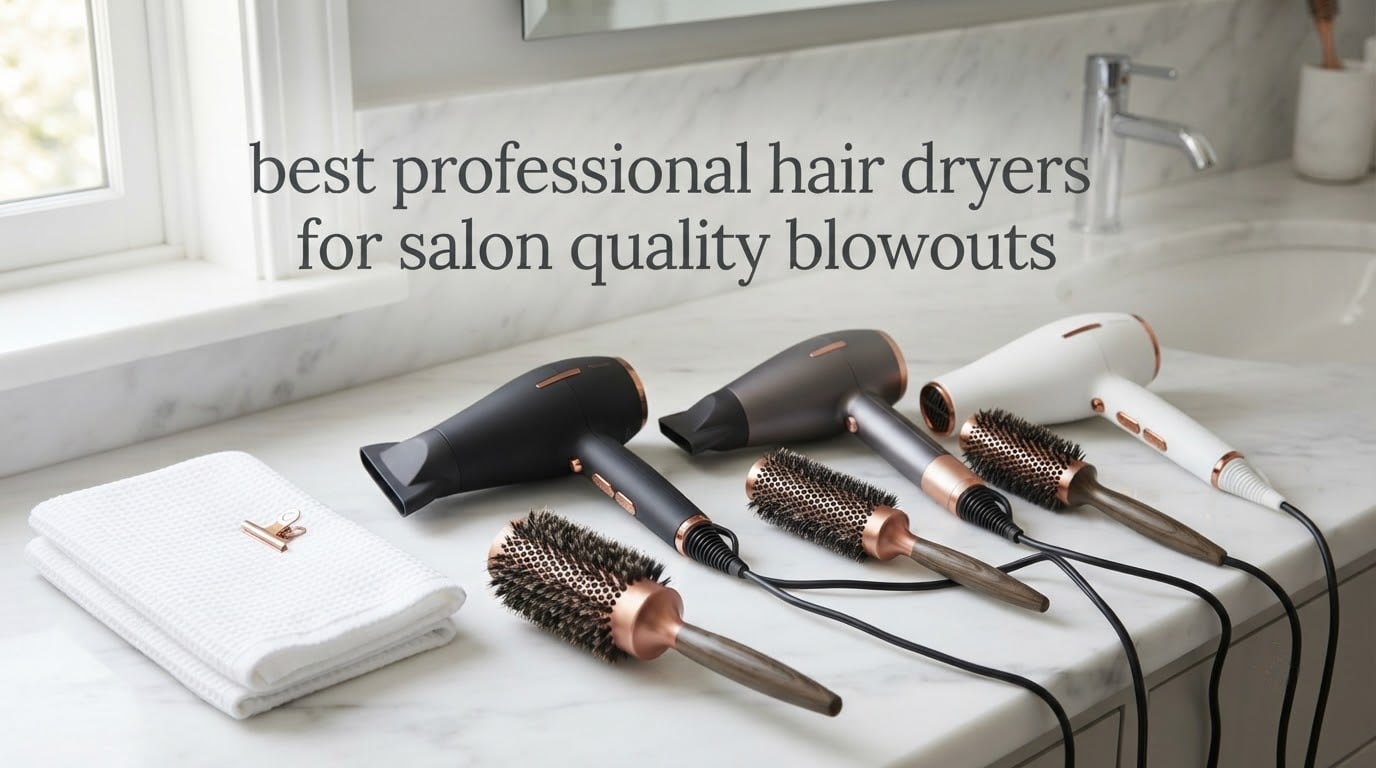 best professional hair dryers for salon quality blowouts