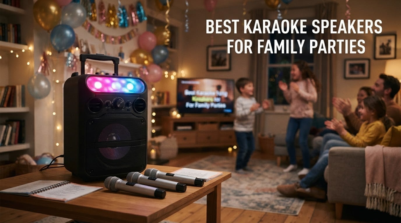 best karaoke speakers for family parties
