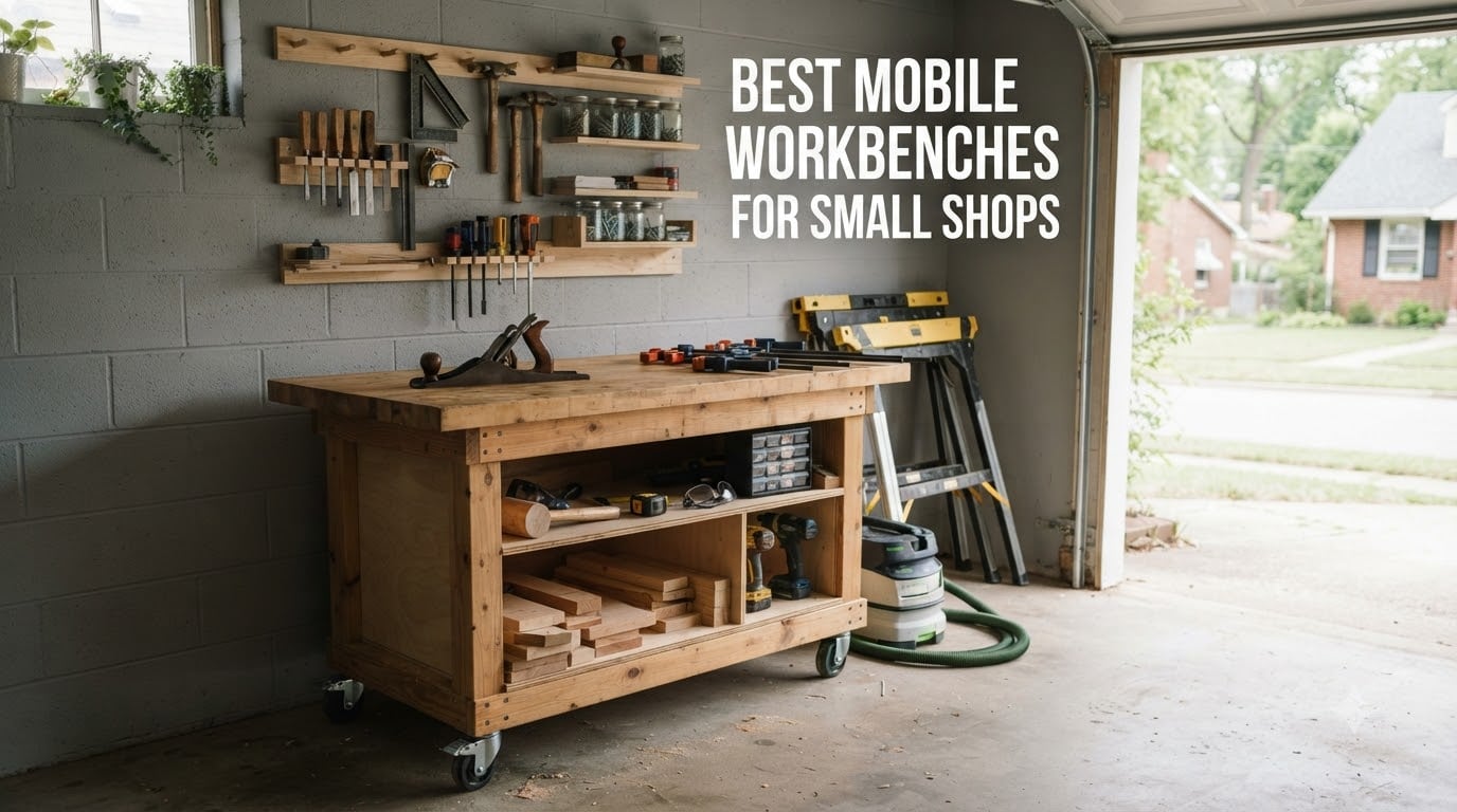 best mobile workbenches for small shops