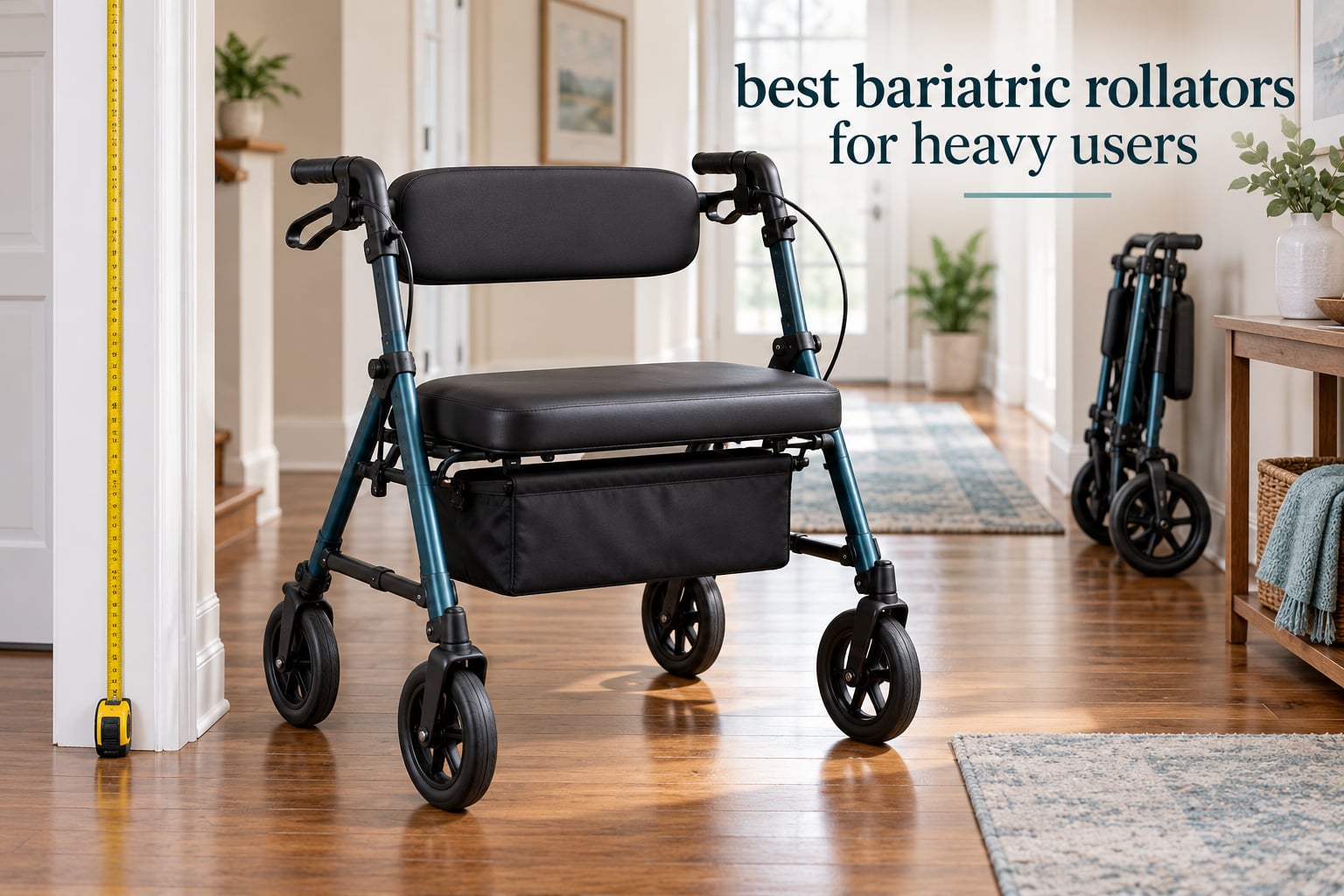 best bariatric rollators for heavy users