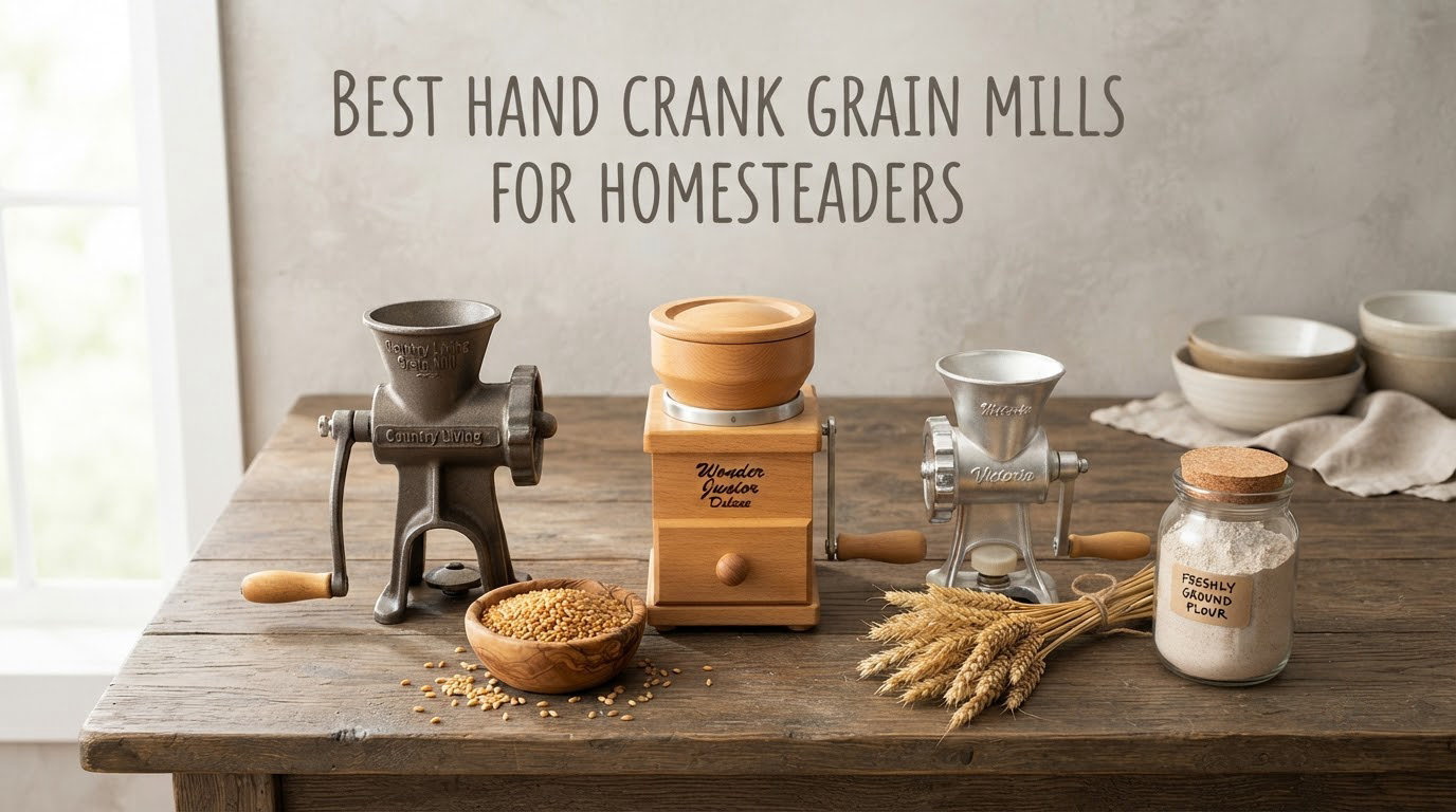 best hand crank grain mills for homesteaders