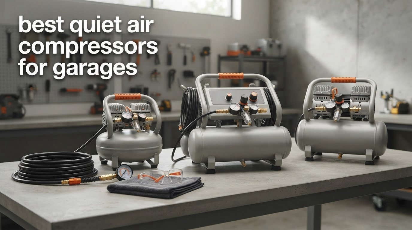 best quiet air compressors for garages