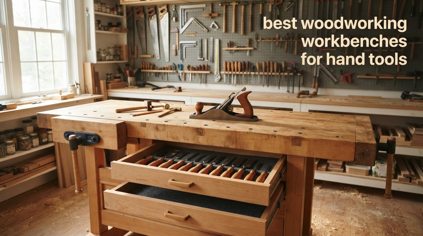 best woodworking workbenches for hand tools