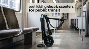 best folding electric scooters for public transit