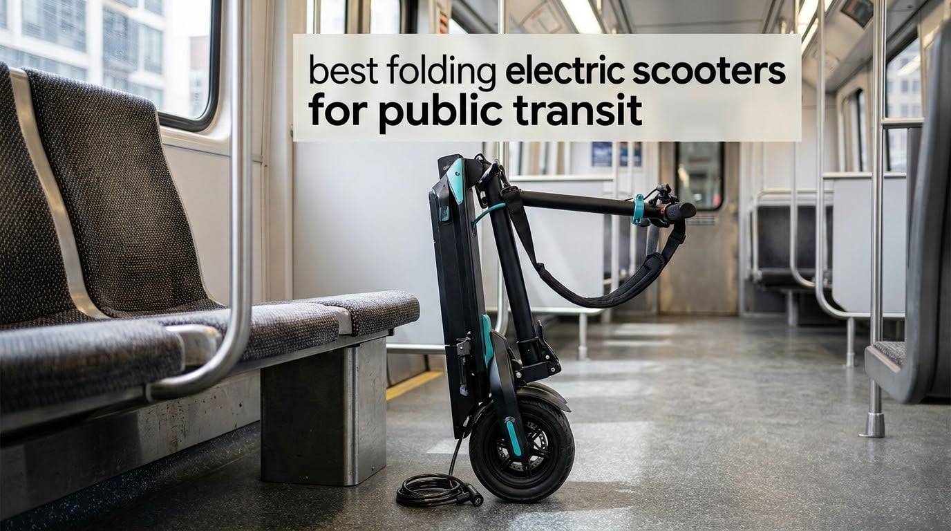 best folding electric scooters for public transit