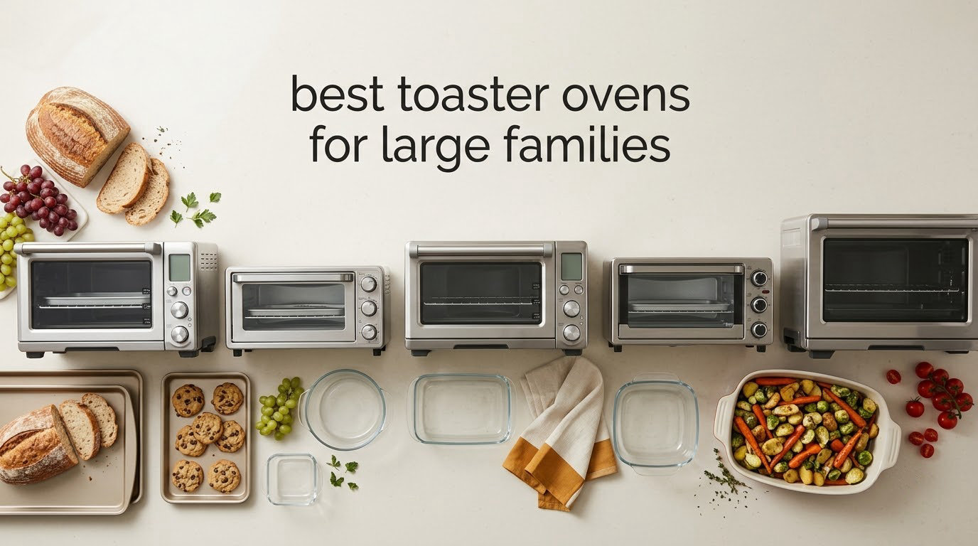best toaster ovens for large families
