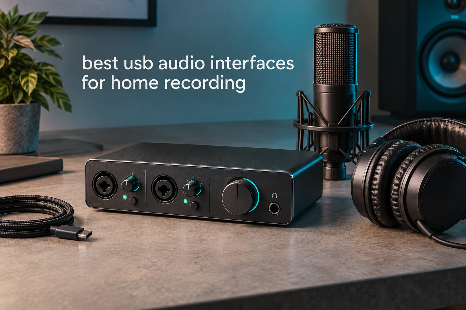 best usb audio interfaces for home recording