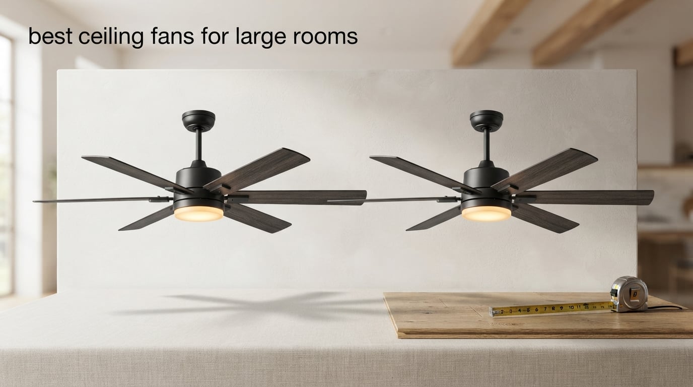 best ceiling fans for large rooms
