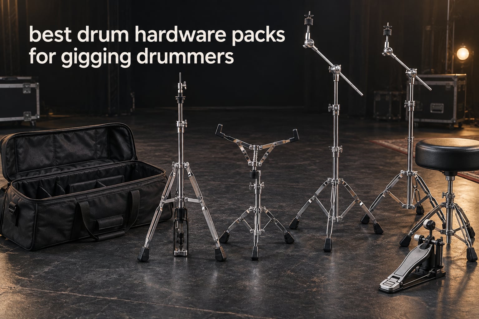 best drum hardware packs for gigging drummers