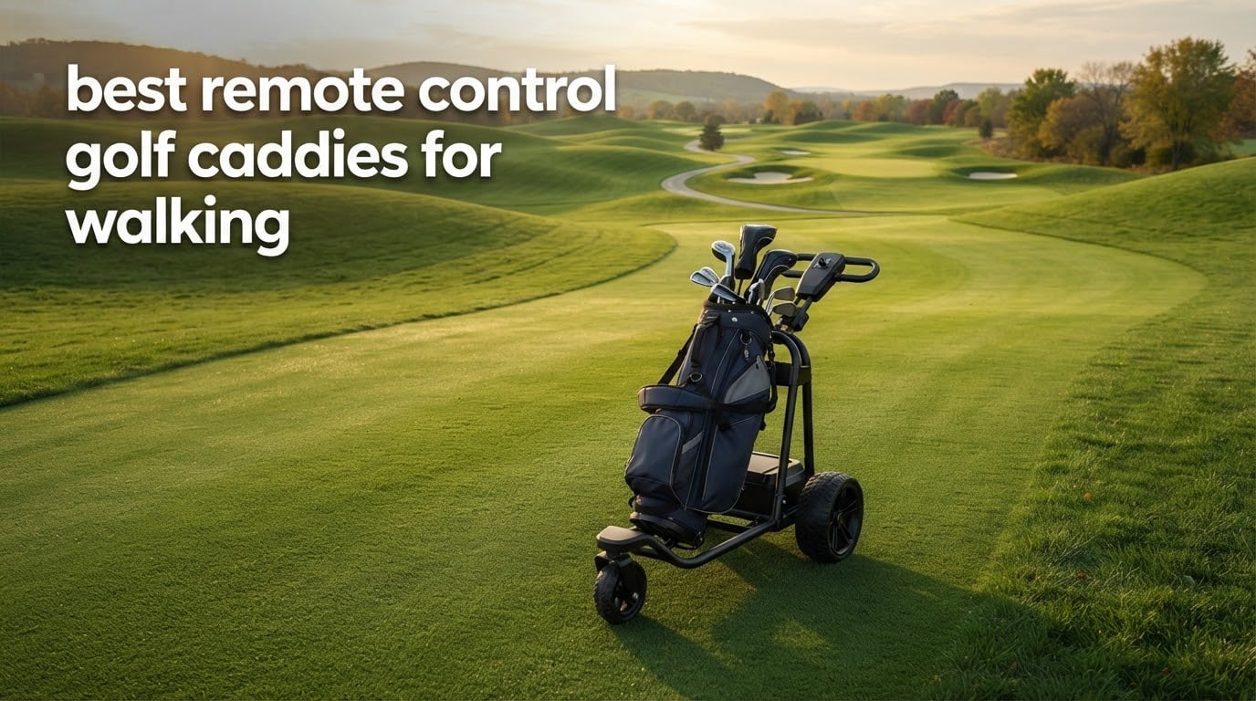 best remote control golf caddies for walking
