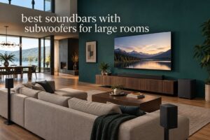 best soundbars with subwoofers for large rooms