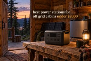 best power stations for off grid cabins under $2000